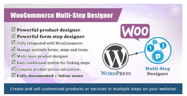 Diseñador de productos y formularios de varios pasos de WooCommerce
