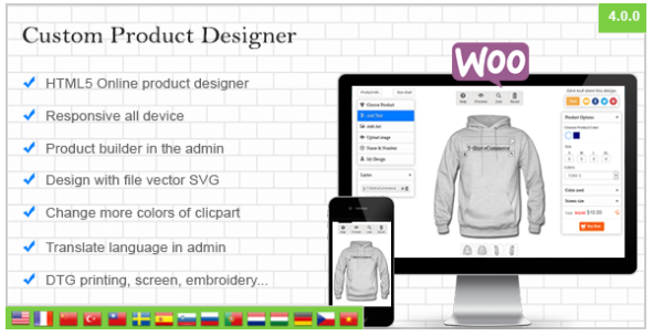 WoCommerce Custom Product Designer