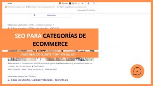 seo para categorías de ecommerce